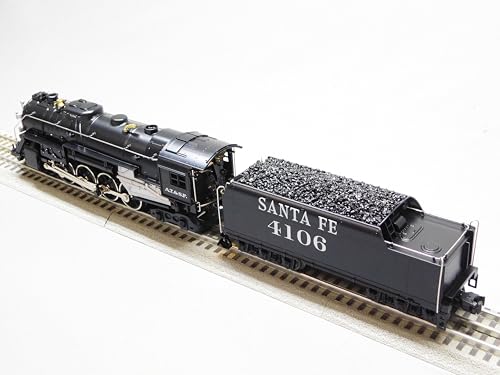 Lionel Santa FE ATSF LionChief 2.0 Berkshire Steam Engine O Gauge Multicolor