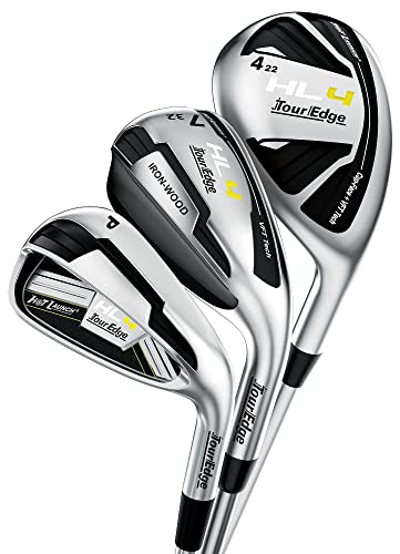 Tour Edge HL4 to-Go Mens Complete Golf Set Senior-Graphite-RH Black/White