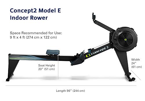 Concept2 RowErg Indoor Rowing Machine Black