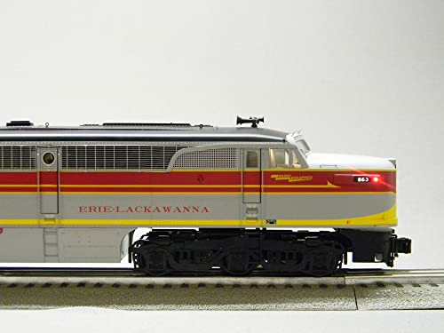 Generic Erie Lackawanna Legacy PA AA Diesel Locomotive Engine Set #862 & #863 O Gauge Multicolor