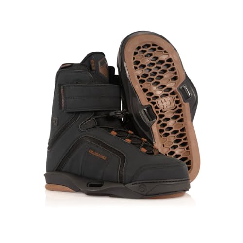 Liquid Force 2022 Pulse 4D Wakeboard Bindings Black-9-10