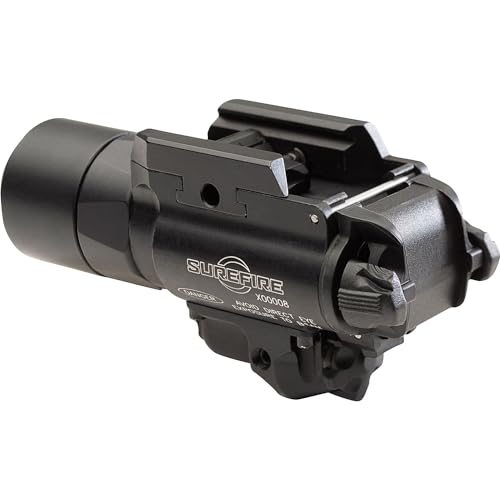 SureFire X400T High-Candela LED WeaponLight with Green Laser Black