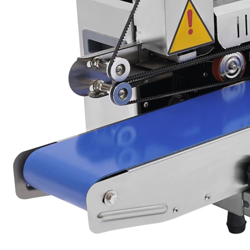 HWBWE Chamber Vacuum Sealer 750W for Wet Foods Blue Silver
