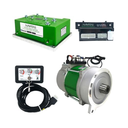 Sourcefy High Performance Navitas DC to AC Conversion Kit for Club Car DS Golf Carts Green