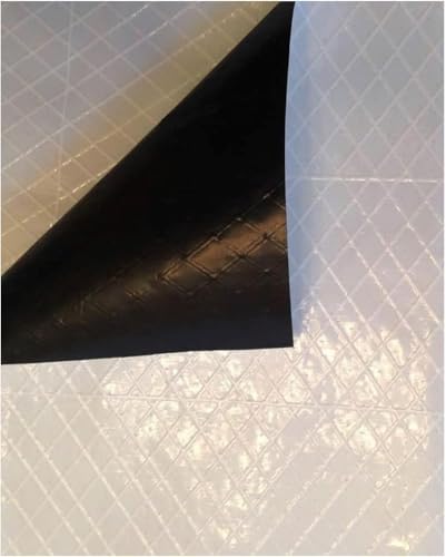 Farm Plastic Supply String Reinforced Silage Cover Black/White 6 Mil 66' x 50'