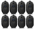 Motorola Solutions CLP1010e UHF 1 Channel 1 Watt Two-Way Radio 8-Pack Black