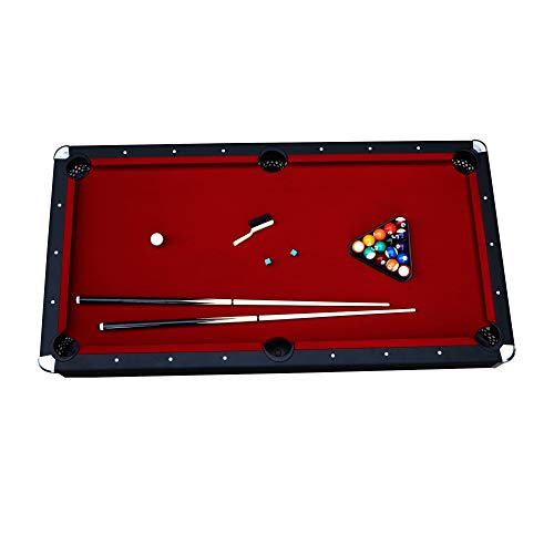 Hathaway Spartan 6-ft Pool Table with Table Tennis Top Black