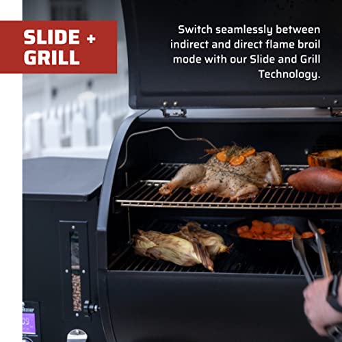 Camp Chef 24 in. WIFI SmokePro SG Pellet Grill & Smoker Black