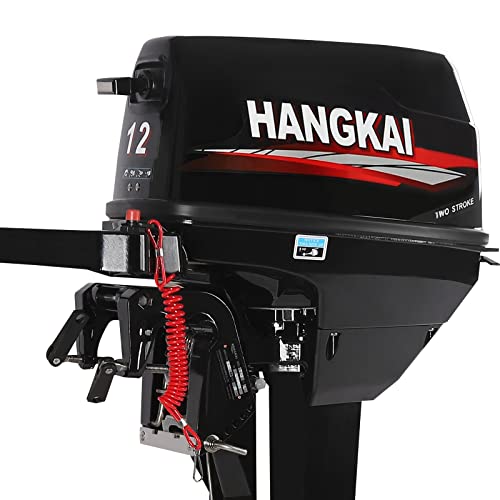 LIAPDG 2 Stroke 12 HP Outboard Motor 169cc Black