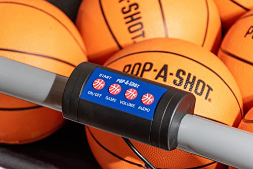 Pop-A-Shot Indoor/Outdoor Dual Shot Arcade Basketball Game Black
