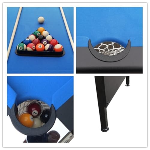 Gao Bao Long 5.5-Foot 3-in-1 Portable Folding Pool Table Blue