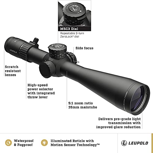 Leupold Mark 5HD 5-25x56mm Riflescope Illum. Front Focal Tremor 3