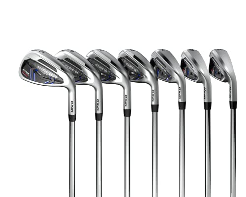 Cobra Golf 2022 LTDX One Length Iron Set Chrome-Red-Blue