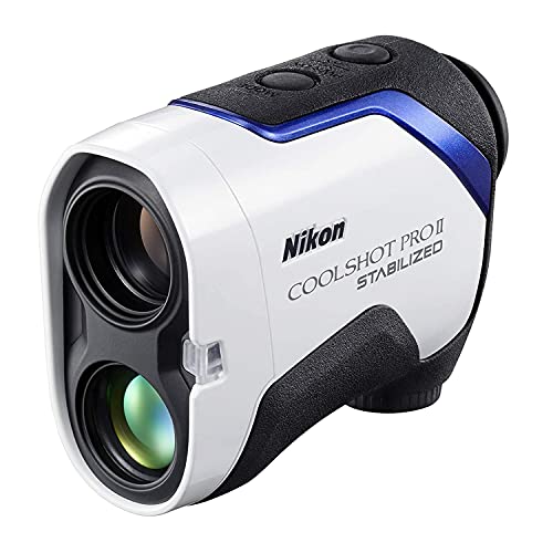 Nikon COOLSHOT PROII STABILIZED Golf Rangefinder White Blue Black