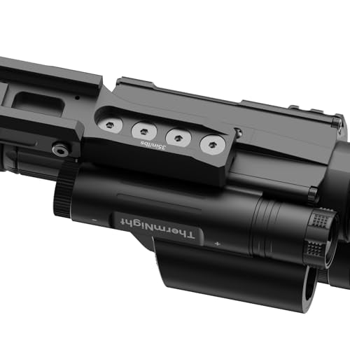 DNT Optics TNC225R ThermNight Thermal & Night Vision Multispectral Scope with Laser Rangefinder Black