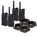 Motorola Solutions 4 Pack RMM2050 On-Site 2-Way Radio