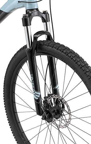 Mongoose Impasse 2.0 Mountain Bike 8-Speed Full Suspension 29-Inch Black/Blue