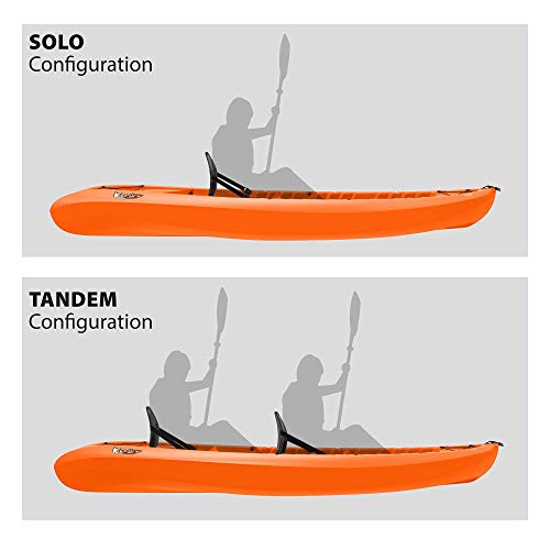Lifetime Kokanee Sit-On-Top Kayak Orange