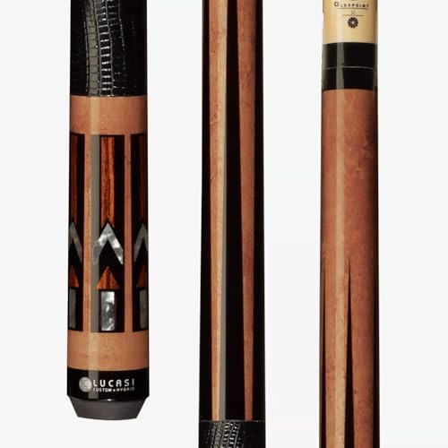 Lucasi Hybrid Custom+Hybrid Billiards Pool Cue Stick Zero Flex Kamui Tip 19oz