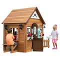 Backyard Discovery Aspen Cedar Playhouse Light Brown