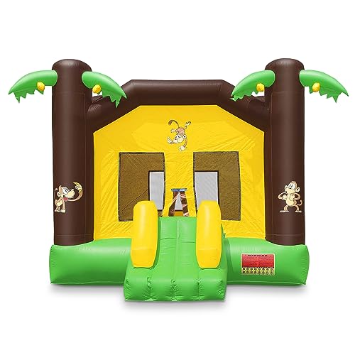 Cloud 9 Commercial Grade Jungle Bounce House 100% PVC 17' x 13' Multicolor