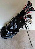 Performance Custom Golf Left Handed Tall Mens Golf Set Black Red