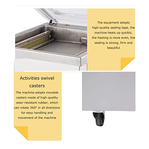 LGXEnzhuo Single Chamber Vacuum Packaging Machine DZ500 for Food Saver 110V 950W