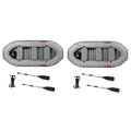 Intex Mariner 4-Person Inflatable Dinghy Boat and Oars Set