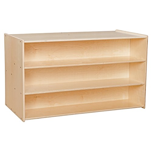 Contender Kids Multi Cubbies Storage Shelves with 12 Trays Assorted Pastel Colors