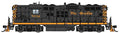 Walthers Proto HO Scale EMD GP9 Phase II LokSound 5 DCC Denver & Rio Grande Western #5932 Black/Aspen Gold