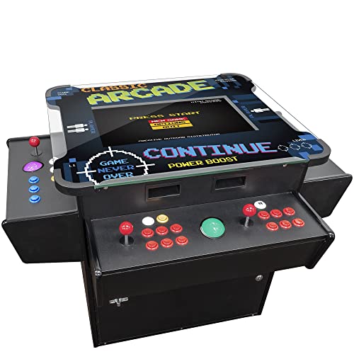 Secret Level Arcades Classic 3-Sided Arcade Machine 1162 Games Black