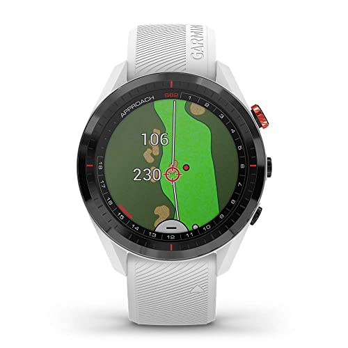 PlayBetter Garmin Approach S62 Premium Golf GPS Watch White