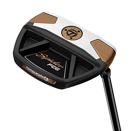 TaylorMade Spider FCG Putter #3, Small Slant, Chalk White