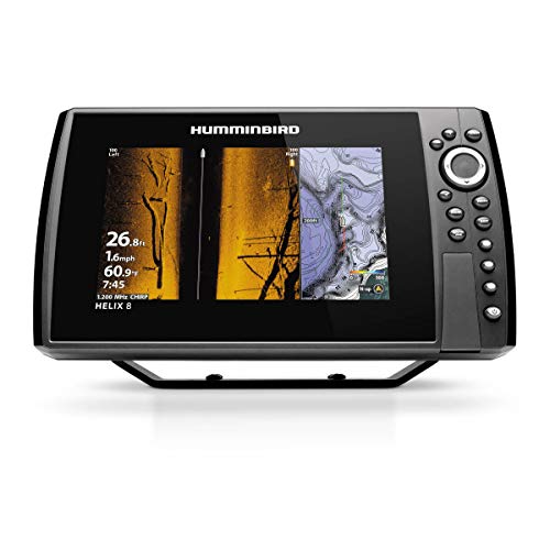 Humminbird Helix 8 Chirp MEGA SI+ GPS G4N Fish Finder Black