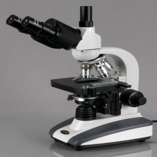 AmScope T360B-10M Digital Trinocular Compound Microscope 40X-2000X White