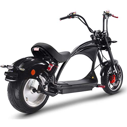 MotoTec Lowboy 60v 20ah 2500w Lithium Scooter Black