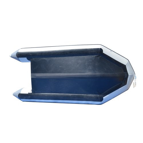 BRIS 12.5 ft Inflatable Fish Hunter Raft Boat Gray