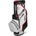 Sun Mountain 2022 H2NO Lite Waterproof 14-Way Divided Cart Bag White/Black/Red
