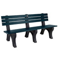 Highwood Sequoia Professional Aurora Park Bench 6 ft Federal Blue