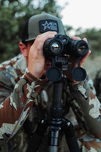 AGM Global Vision ObservIR LRF 25-256 Fusion Thermal Imaging Binocular with Laser Range Finder Black