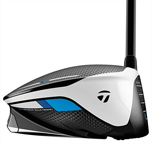 TaylorMade SIM Driver, Mitsubishi Diamana S Limited 60 Shaft, 10.5 Degree Loft, Left Hand, Regular Flex Black/Titanium/Blue