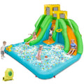 HONEY JOY Inflatable Water Slide 6-in-1 Kids Bouncer Multicolored