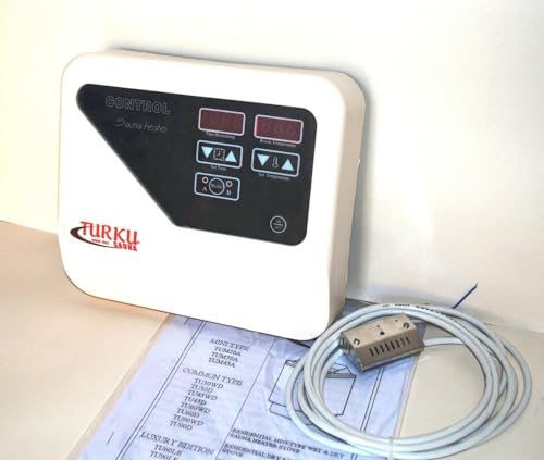 TURKU Sauna Stove 9KW 240V with CON5 Digital Controller