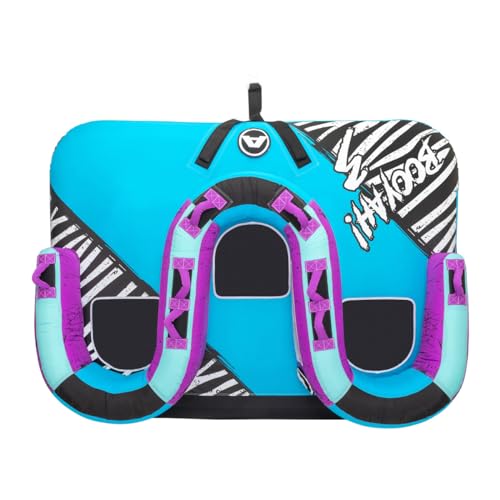 AIRHEAD Booyah 3 Towable Tube 3-Rider Blue/Purple