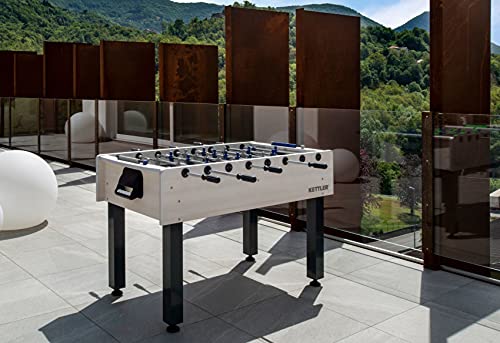 KETTLER Milano Foosball/Soccer Game Table Navarra White Pine