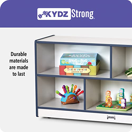 Jonti-Craft Rainbow Accents Short Bookcase Gray