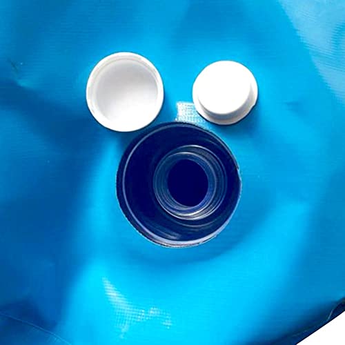 Moose Supply Inflatable Bounce House Anchoring Trio - 5 Gallon Waterbags & Steel Hook Stakes Blue, Steel