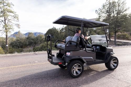 Coleman Powersports Electric Powered Golf Cart Black
