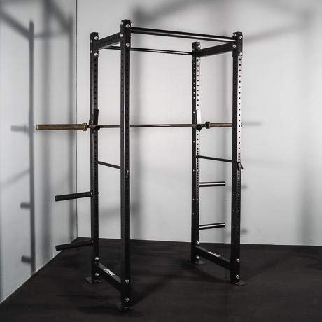 FringeSport Floor-Mounted Power Cage for Weightlifting & Pullups