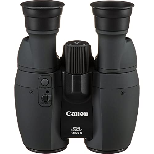 Canon 12x32 Lens Shift Image Stabilization Binocular Bundle with Accessories